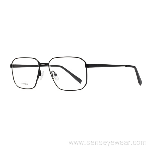 High End Unisex Titanium Optical Eyeglasses Frame Eyewear